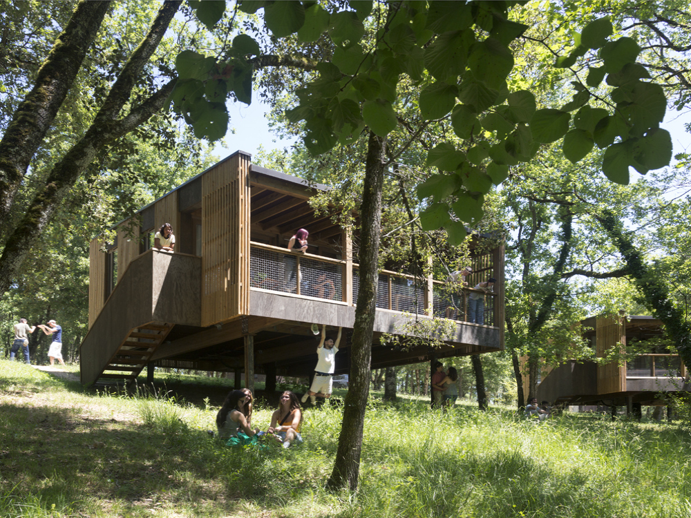 Les cabanes perchées
